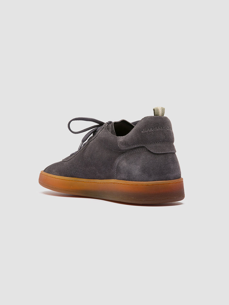 HALO 001 - Sneaker Basse in Pelle Scamosciata Blu