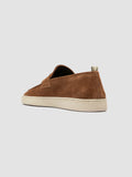 HERBIE 001 - Brown Suede Penny Loafers - thumb image 4,side view