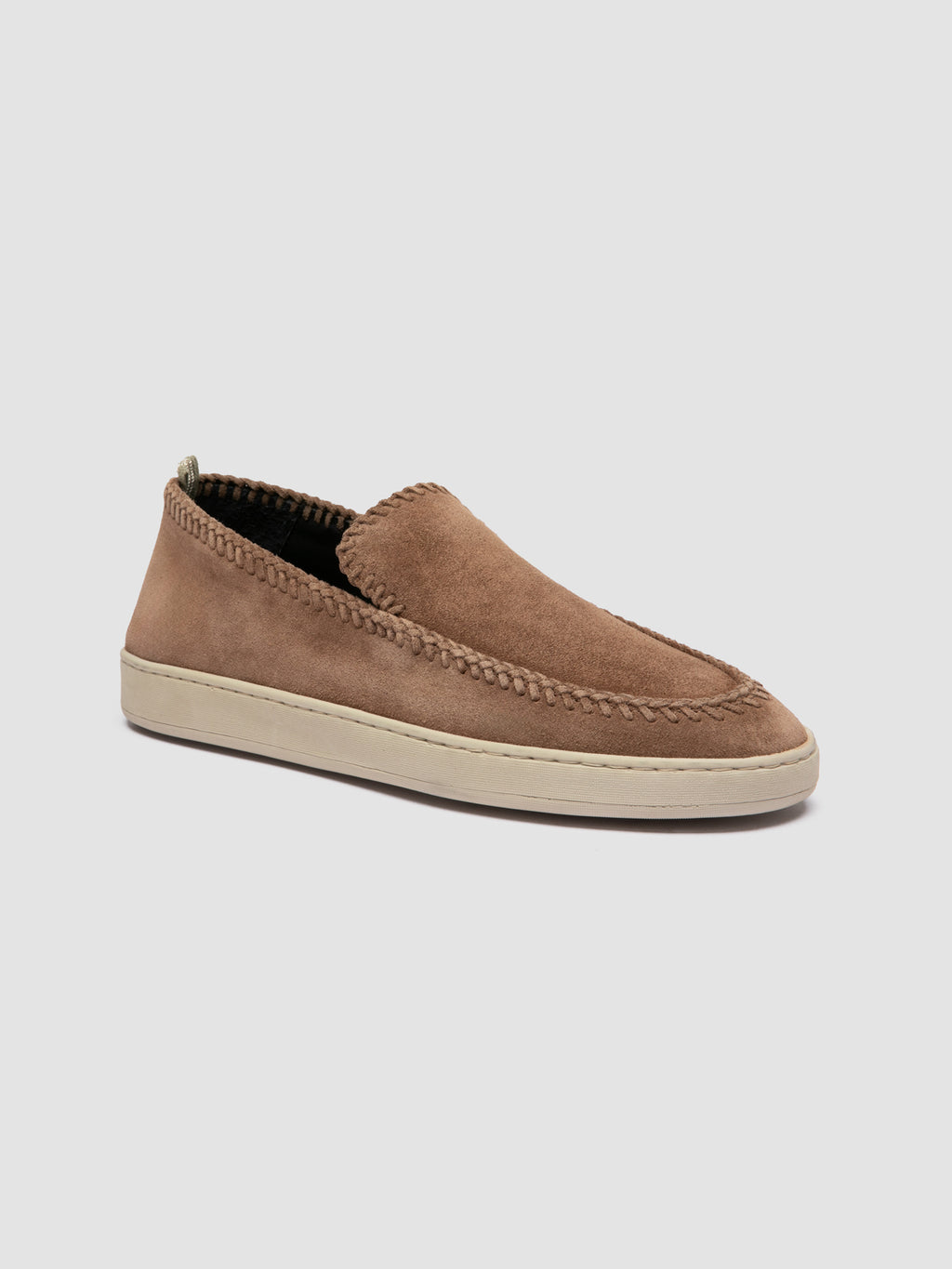 HERBIE 011 - Brown Suede Penny Loafers