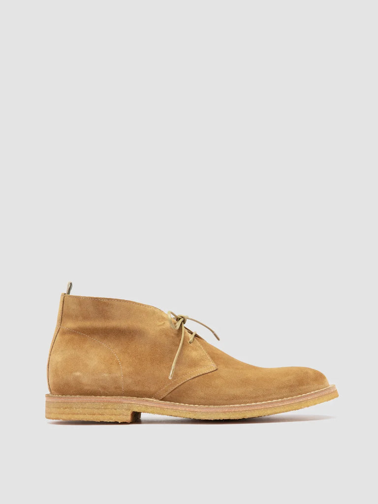 HISTORY 003 - Stivali Chukka in Pelle Scamosciata Beige
