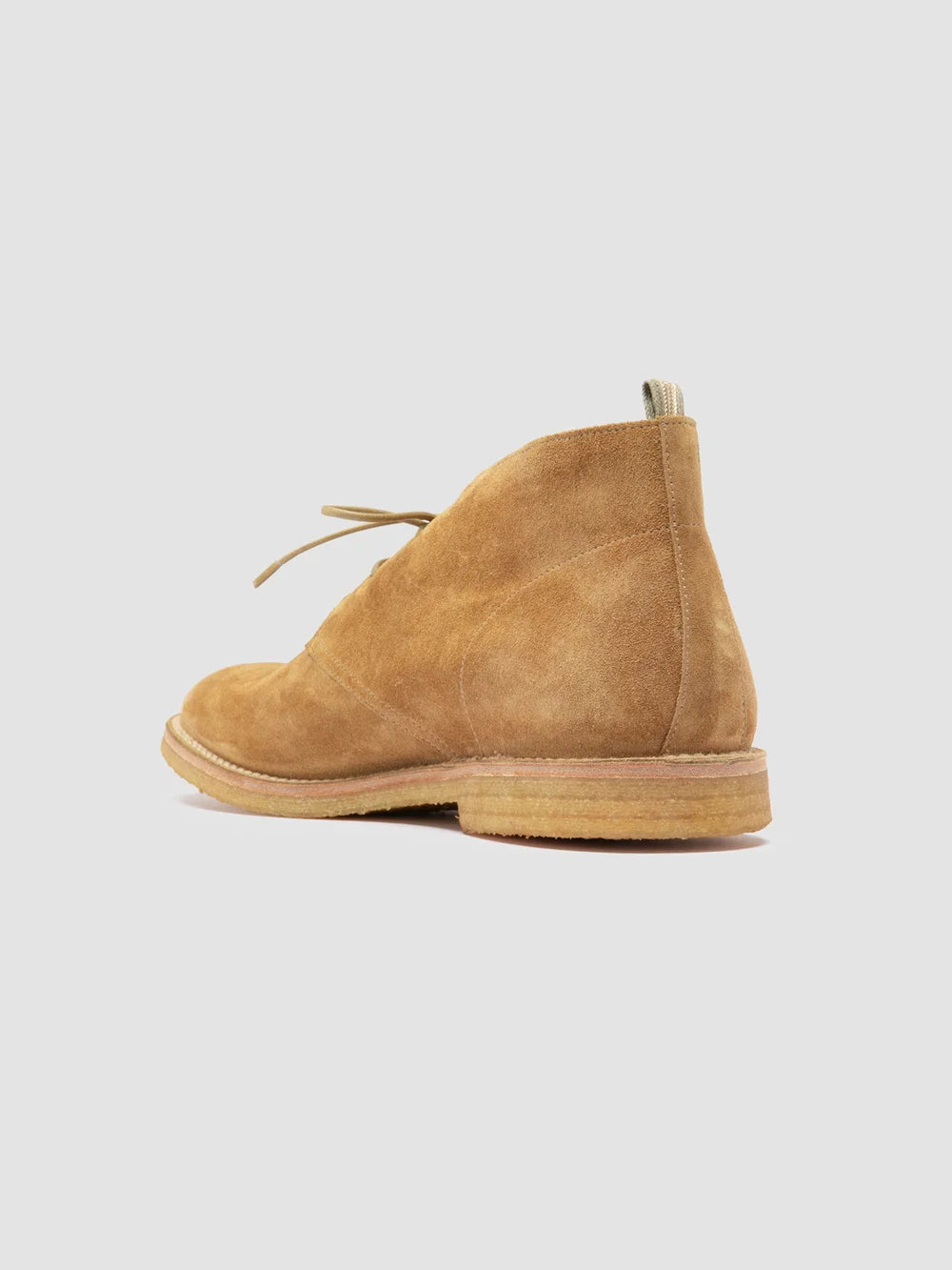 HISTORY 003 - Beige Suede Chukka Boots - image 4,side view