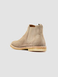 HISTORY 004 - Stivali Chelsea in Pelle Scamosciata Color Tortora - thumb image 4,side view