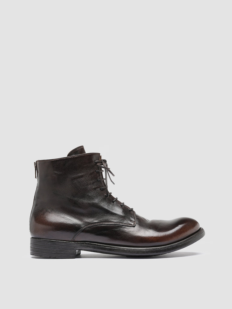 HIVE 016 - Brown Zip Boots