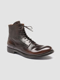 HIVE 016 - Brown Zip Boots - thumb image 3,side view