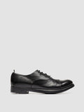 HIVE 061 - Scarpe Oxford in Pelle Nera - thumb image 1,side view