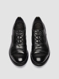 HIVE 061 - Scarpe Oxford in Pelle Nera - thumb image 2,side view