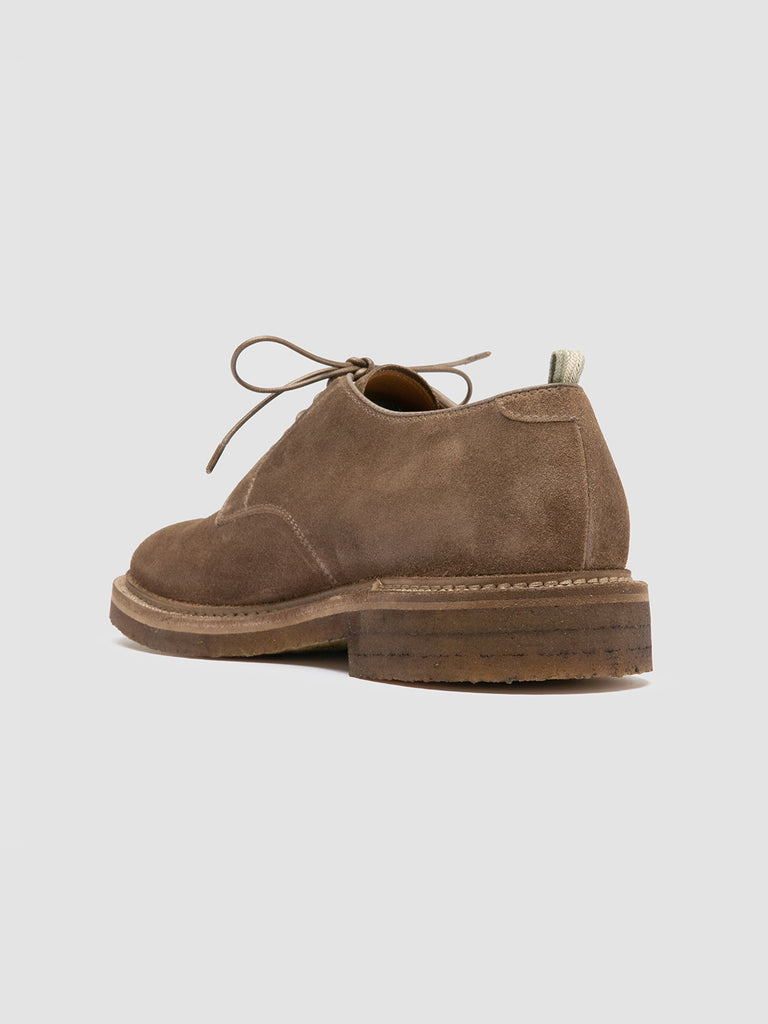 HOPKINS CREPE 115 - Derby in Pelle Scamosciata Marrone