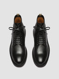 HOPKINS FLEXI 203 - Stivali Stringati in Pelle Nera