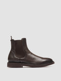 HOPKINS FLEXI 204 - Stivaletti Chelsea in Pelle Marrone - thumb image 1,side view