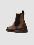 HOPKINS FLEXI 204 - Taupe Suede Chelsea Boots - thumb image 4,side view