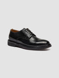 HOPKINS FLEXI 208 - Scarpe Derby in Pelle Nera - thumb image 3,side view