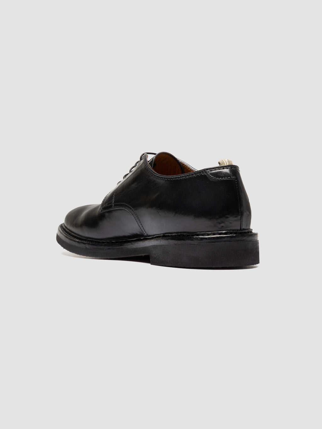 HOPKINS FLEXI 208 - Scarpe Derby in Pelle Nera - image 4,side view
