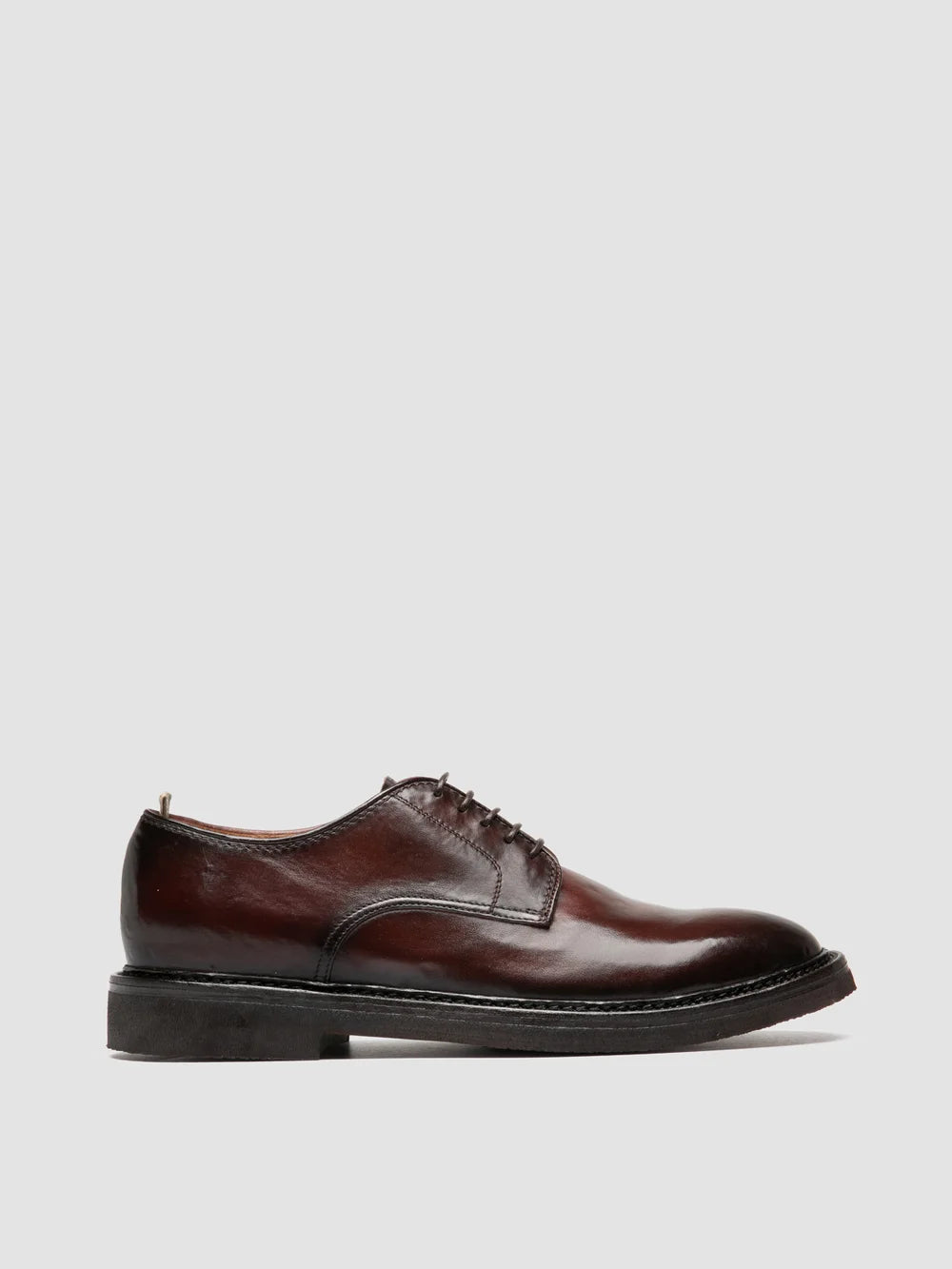 HOPKINS FLEXI 208 - Scarpe Derby in Pelle Bordeaux - image 1,side view
