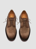 Mens Taupe Suede Oxford Shoes: HOPKINS FLEXI 208 Officine Creative - 2