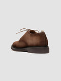 Mens Taupe Suede Oxford Shoes: HOPKINS FLEXI 208 Officine Creative - 4