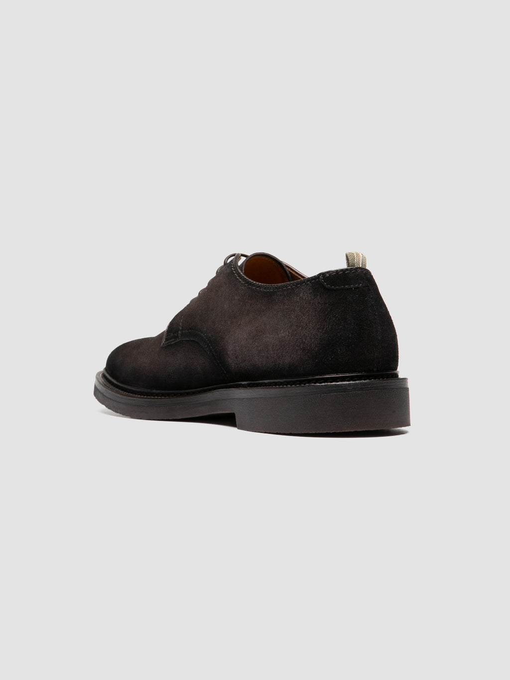 HOPKINS FLEXI 208 - Brown Suede Derby Shoes