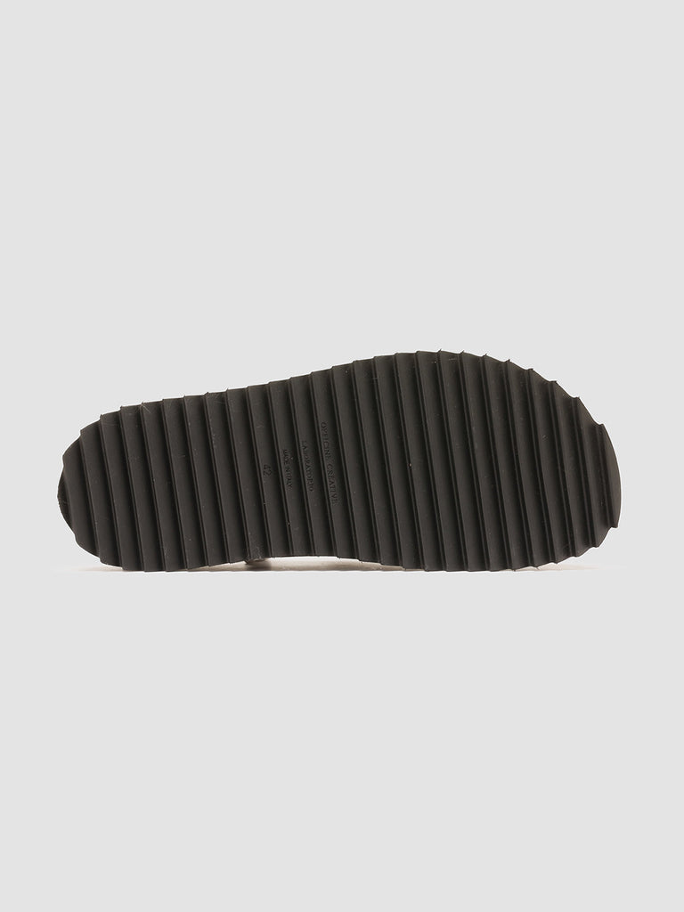 INTROSPECTUS 002 - Brown Suede Back Strap Sandals