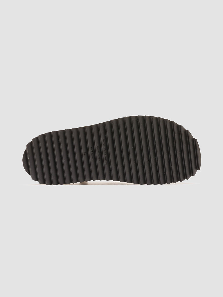 INTROSPECTUS 002 - Taupe Suede Back Strap Sandals