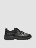 ITINERE 001 - Scarpe Derby in Pelle Nera - thumb image 1,side view