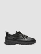 ITINERE 001 - Scarpe Derby in Pelle Nera