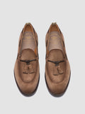 IVIES 002 - Light Brown Suede Tassel Loafers - thumb image 2,side view