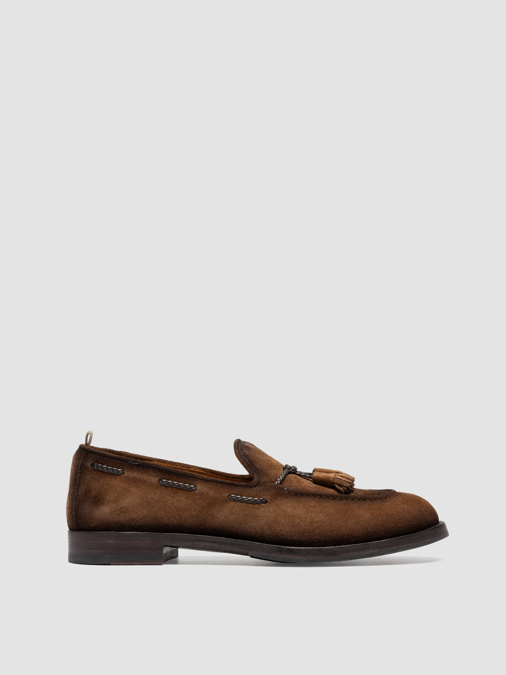 IVIES 002 - Brown Suede Tassel Loafers - image 1