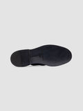 JOSHPER 010 - Scarpe Derby in Pelle Scamosciata Blu - thumb image 5,side view