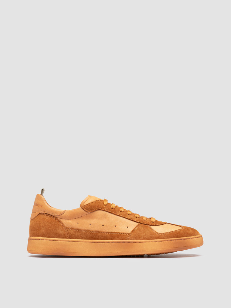 KADETT 001 - Orange Suede Low Top Sneakers