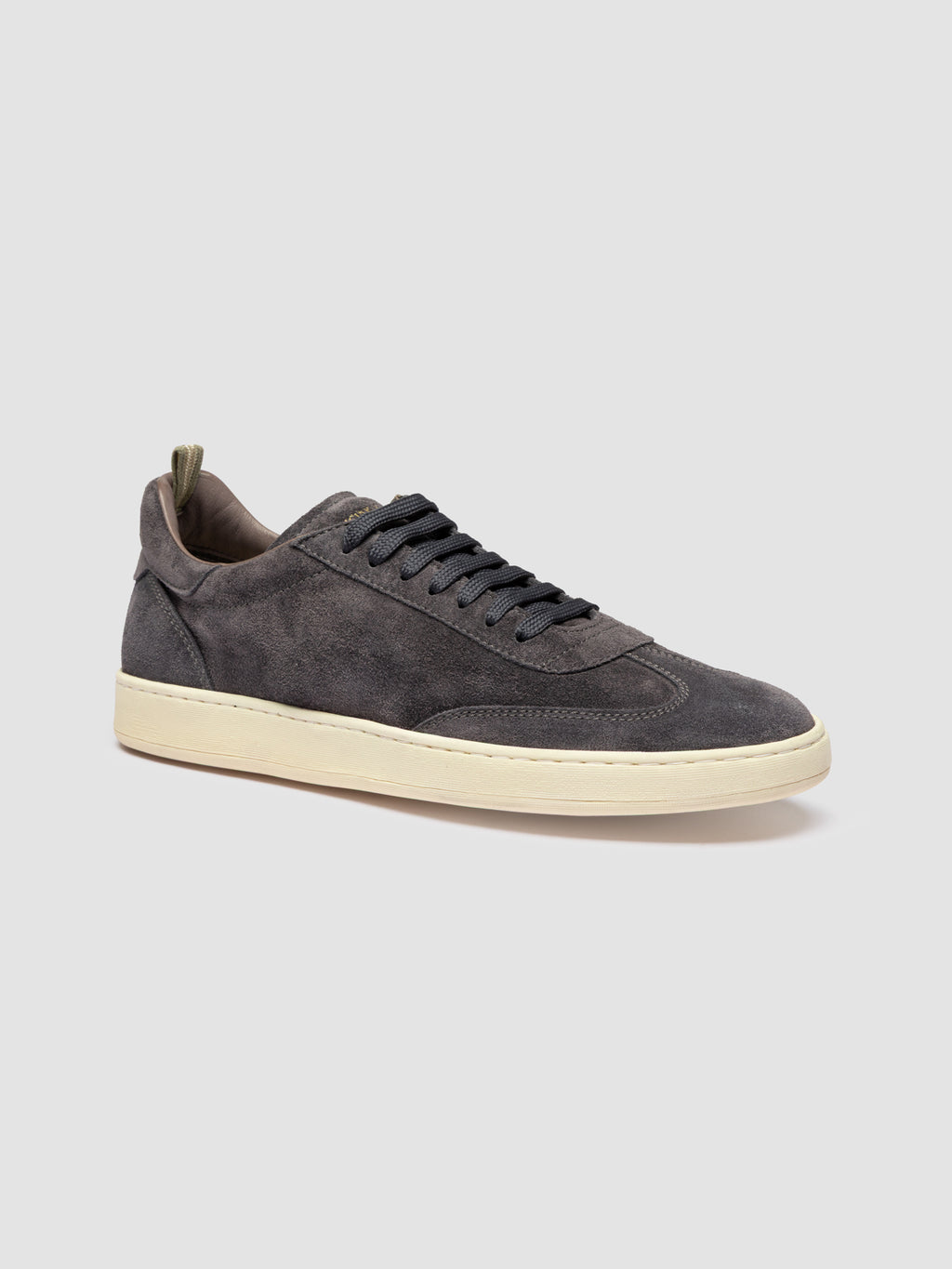 KAFKA 002 - Blue Suede Low Top Sneakers - image 3,side view