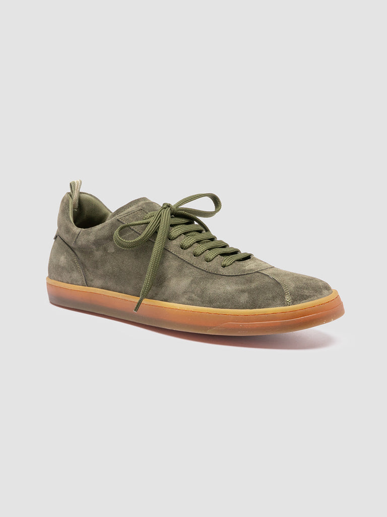 KARMA 015 - Green Suede Low Top Sneakers Men Officine Creative - 3