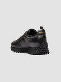 KASBA 003 - Sneaker Basse in Pelle Nera - thumb image 4,side view