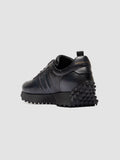 KASBA 003 - Sneaker Basse in Pelle Blu - thumb image 4,side view