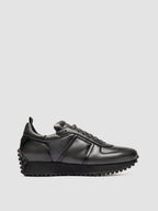 KASBA 003 - Sneaker Basse in Pelle Grigia