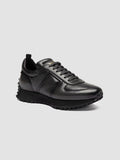 KASBA 003 - Sneaker Basse in Pelle Grigia - thumb image 3,side view