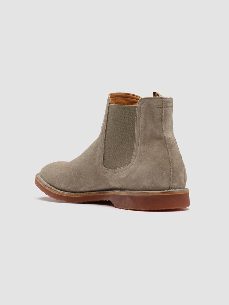 KENT 005 - Taupe Suede Chelsea Boots