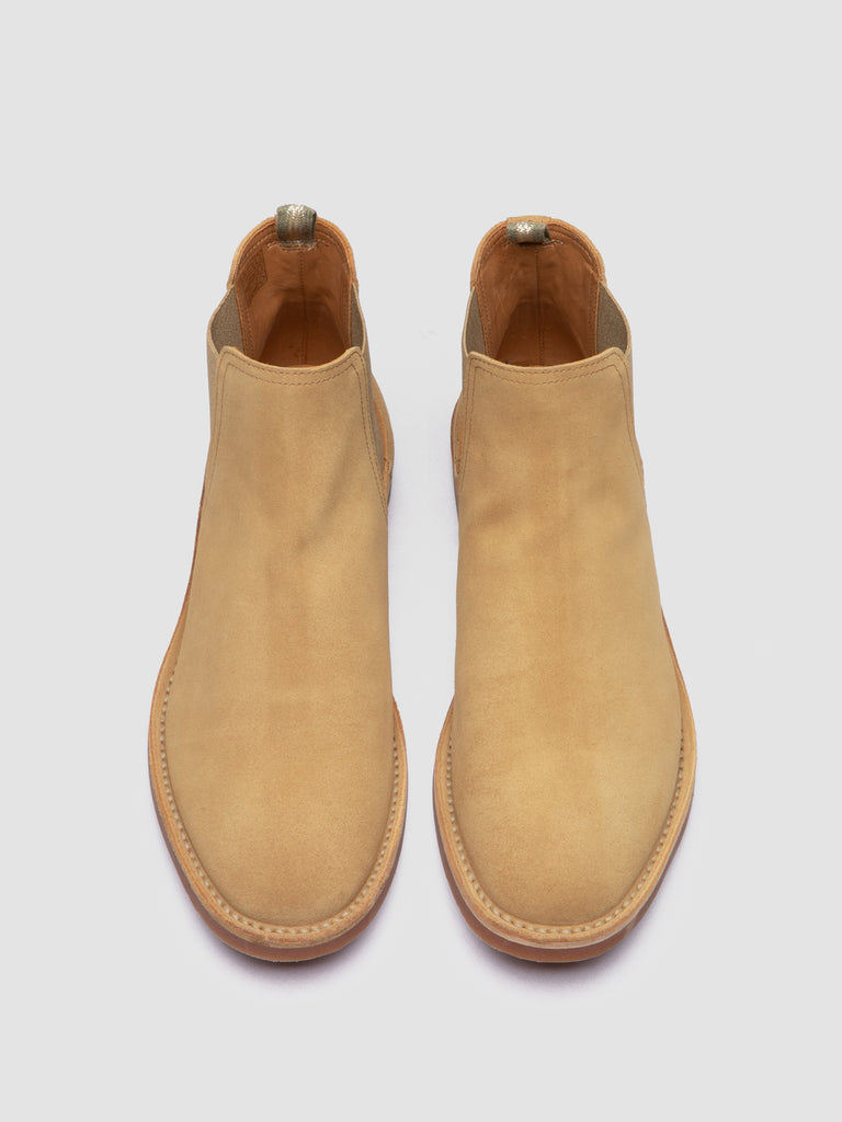 KENT 005 - Beige Suede Chelsea Boots