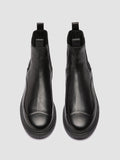 KRACE 019 - Black Leather Sneakers