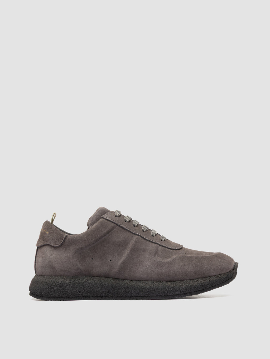 LEGEND 001 - Grey Suede Sneakers - image 1,side view
