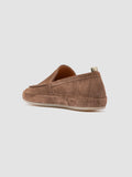 LINE 001 - Taupe Suede Penny Loafers - thumb image 4,side view