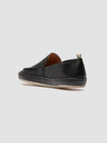 LINE 001 - Black Leather Penny Loafers - thumb image 4,side view