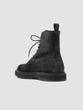 LYDON 004 - Black Suede Lace-Up Boots