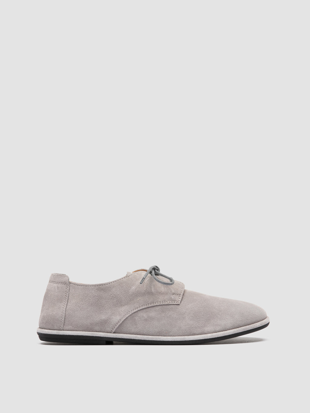 MIENNE 003 - Grey Suede Derby Shoes