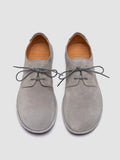 MIENNE 003 - Grey Suede Derby Shoes