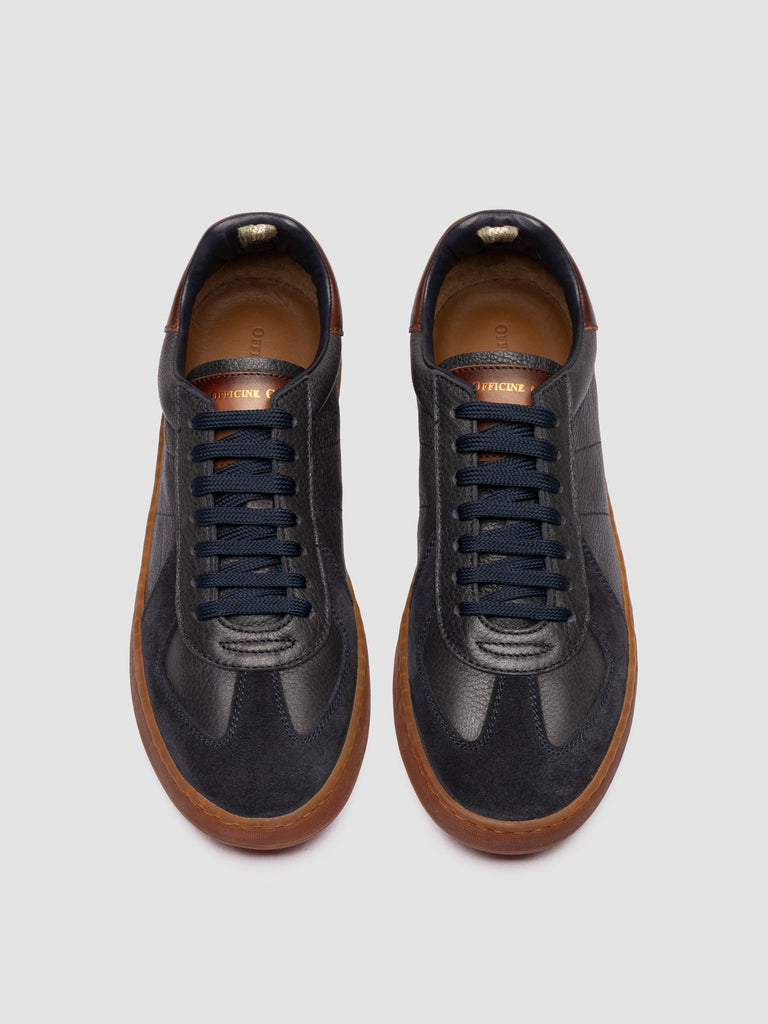 MILITIA 001 - Sneaker in Pelle Blu