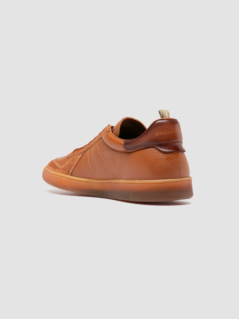 MILITIA 001 - Brown Leather Sneakers