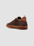 MILITIA 002 - Brown Suede and Leather Sneakers - thumb image 4,side view
