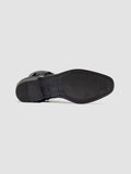 MONEGAL 004 - Black Leather Zipped Boots - thumb image 5,side view