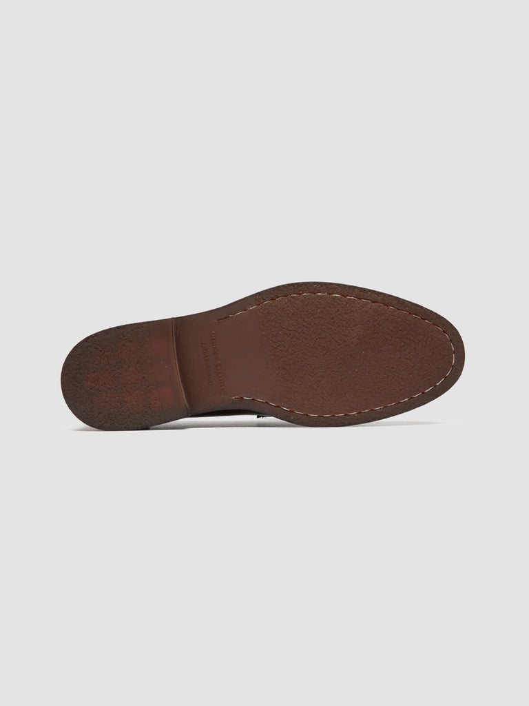 OPERA FLEXI 101 - Brown Leather Penny Loafers