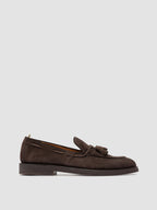 OPERA FLEXI 103 - Mocassini con Nappine in Pelle Marrone