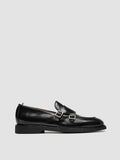 OPERA FLEXI 105 - Scarpe Monk in Pelle Nera - thumb image 1,side view
